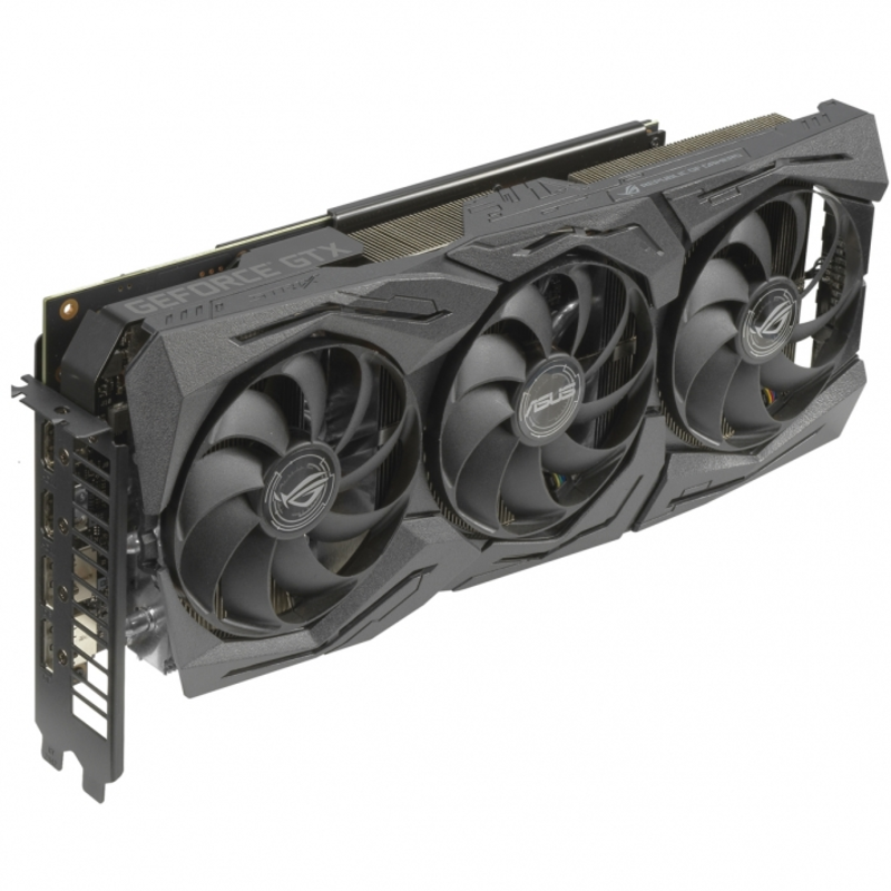 Видеокарта Asus PCI-E ROG-STRIX-GTX1660TI-6G-GAMING nVidia GeForce GTX 1660TI 6144Mb 192bit GDDR6 1530/12002/HDMIx2/DPx2/HDCP Ret