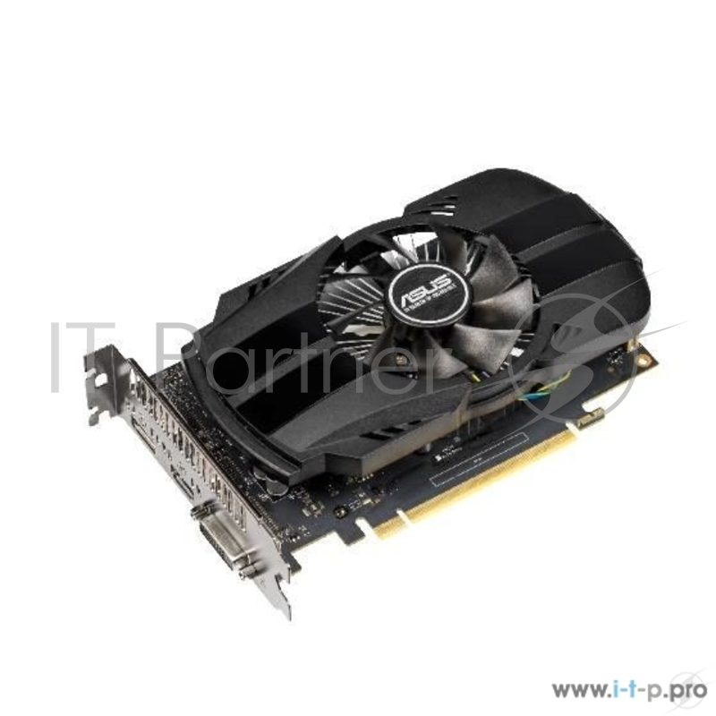 Видеокарта 4Gb <PCI-E> ASUS PH-GTX1650-4G <GTX 1650, GDDR5, 128bit, DVI, HDMI, DP, Retail>