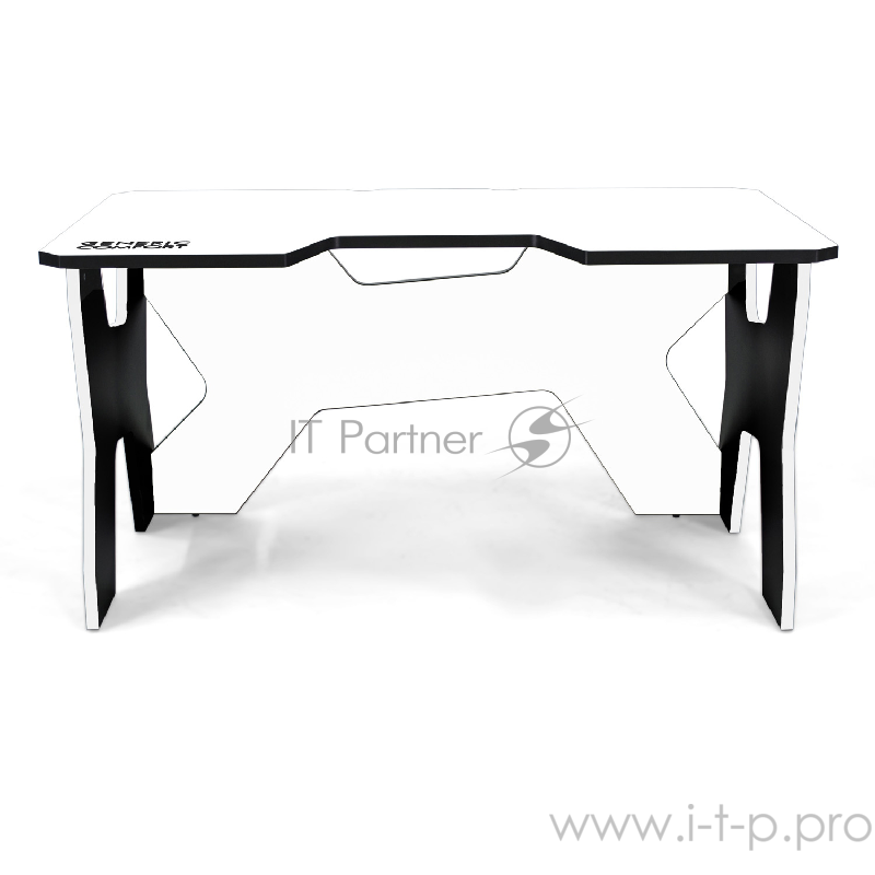 Игровой стол Generic Comfort Gamer2/NW бело-чёрный (ЛДСП Е1,150 x 90 x 75)