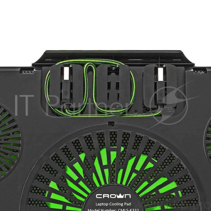 Подставка для ноутбука CROWN CMLS-k332 GREEN