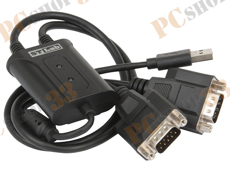 Кабель-переходник USB->2xCOM STLab U-700 (0.53м)