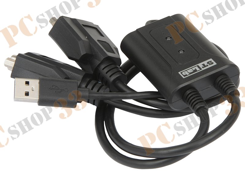 Кабель-переходник USB->2xCOM STLab U-700 (0.53м)