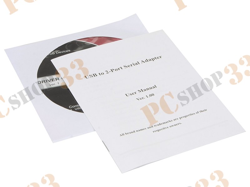 Кабель-переходник USB->2xCOM STLab U-700 (0.53м)