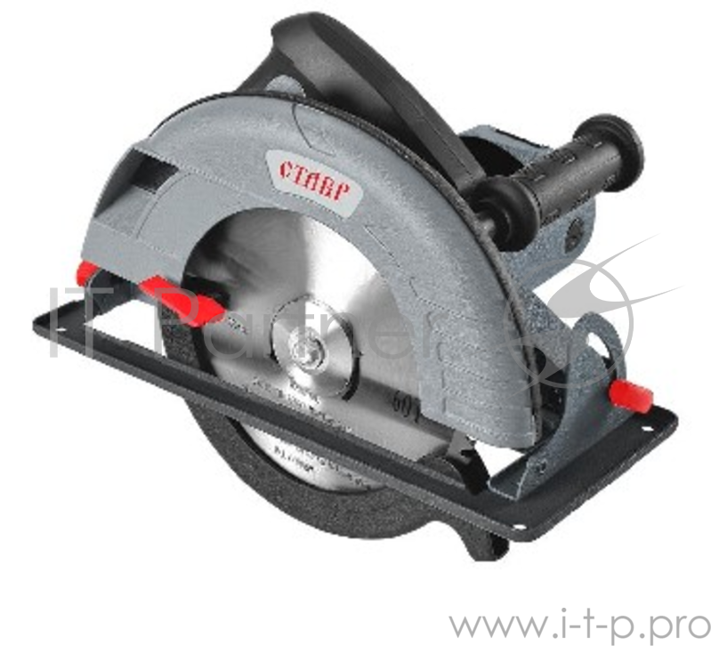 Пила дисковая Ставр ПДЭ-235/2100 (2шт) 2100 Вт, 4400 об/мин, диаметр диска 235мм, максимальная глубина пропила 87мм, угол пропила 0-45, плавный пуск, кабель 3м, диск в комплекте