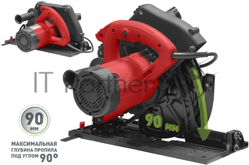 Пила циркулярная ПАРМА 255Д стационар. 2300Вт д.255/30мм пл.пуск литое основание