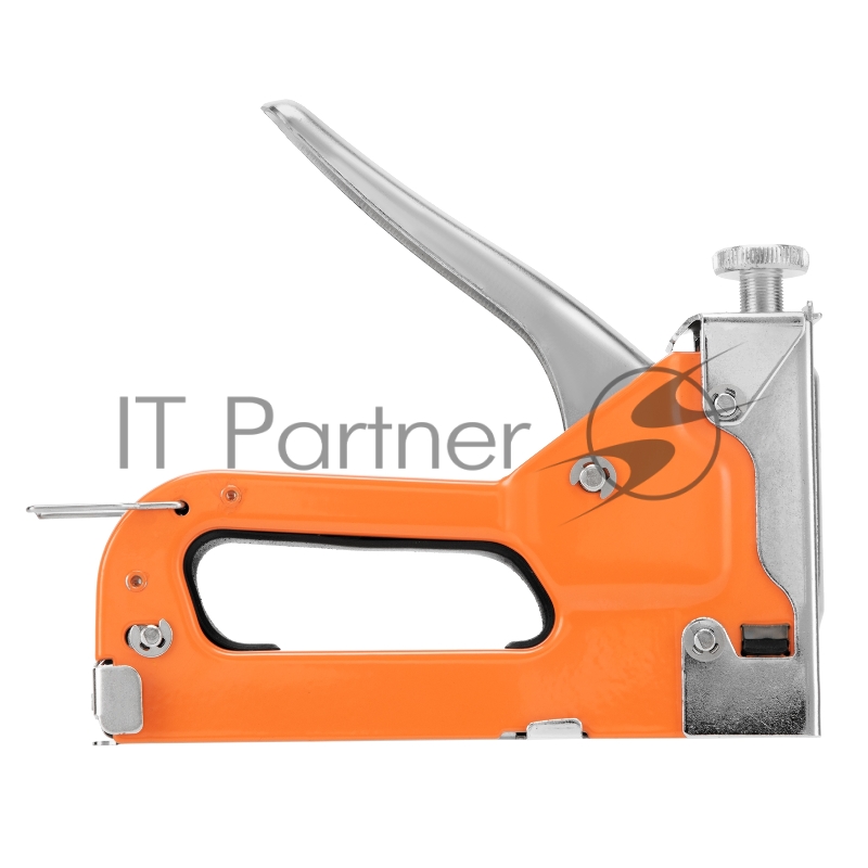 Степлер SPARTA 42002 мебельный регулируемый со скобами 200шт тип скобы №53 6-14мм