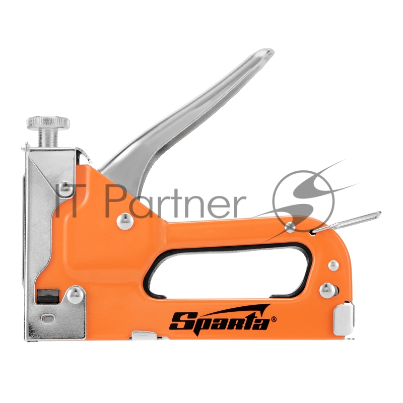 Степлер SPARTA 42002 мебельный регулируемый со скобами 200шт тип скобы №53 6-14мм