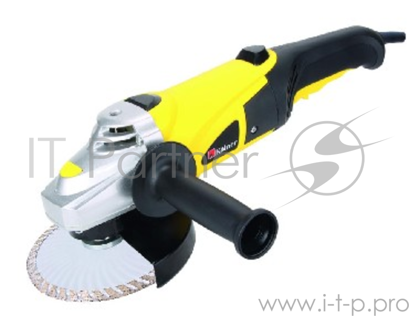 Машина шлифовальная KOLNER KAG 180/1800(Kolner KAG 180/1800М, угловая 1800 Вт, плавный пуск, 6000 об/мин, диаметр диска 180 мм)