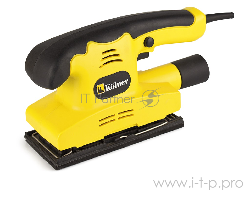 Шлифовальная машина KOLNER KFS 187x90 M(220-240В, 150Вт, частота колебаний 11000 кол/мин, раб.поверхность 187х90, шнур 2м, вес 1,35кг.)