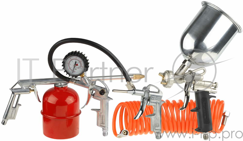 Набор пневматический STAYER MASTER 06488-H5 универсальный: краскораспылитель. 5 предм