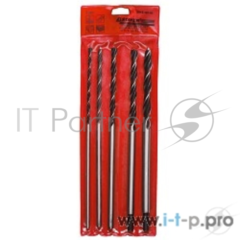 Буры,сверла,долото Набор STAYER (2943-300-H5) Свёрла по дереву, 6, 8, 10, 12, 14 x 300мм, 5шт