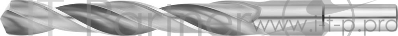 Сверло по металлу ЗУБР 4-29621-184-17 МАСТЕР стальP6M5 винтовой прокат d17.0мм L184/125мм