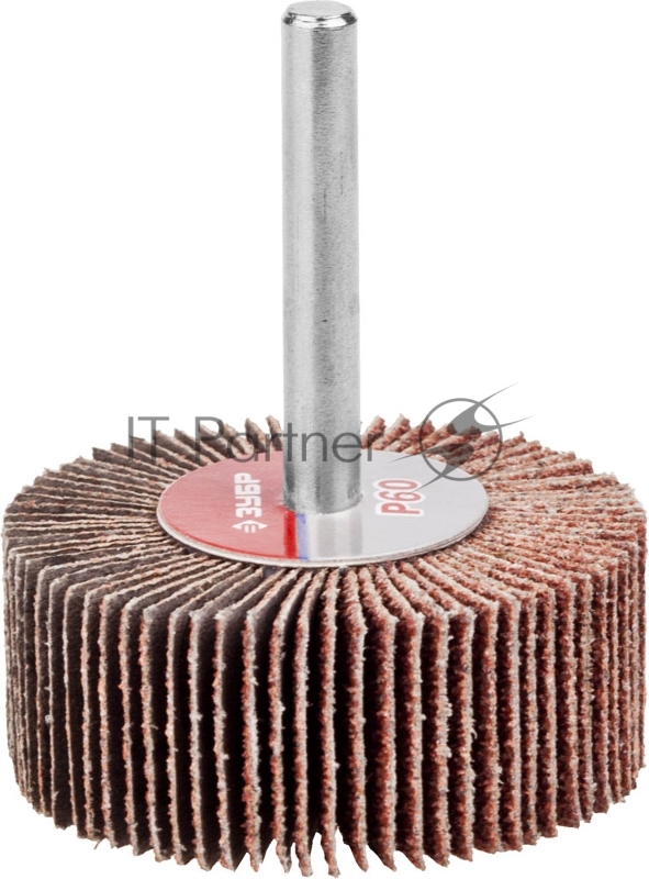 Шарошка ЗУБР 36601-060 МАСТЕР зерно-электрокорунд нормальный P60 20х50мм