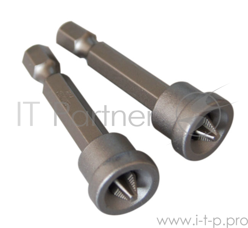 Биты EUROTEX 031520-050-002 PH 2 х 50mm с ограничителем для больших нагрузок 2 шт.