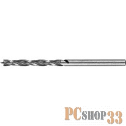 Сверло по дереву KRAFTOOL 29400-120-09 спиральное 2лент. W-обр.заточка9x120мм