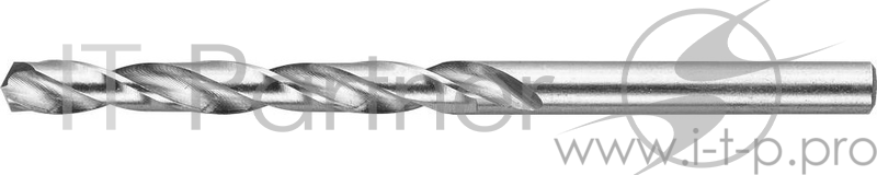 Сверло по металлу ЗУБР 4-29625-101-6.2 ЭКСПЕРТ стальP6M5 классА1 6.2х101мм 1шт.