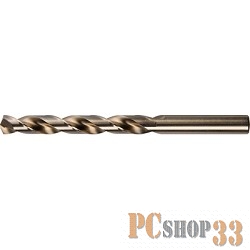 Сверло по металлу KRAFTOOL 29655-133-10.5 INDUSTRIE быстрореж.кобальт.сталь 10.5х133мм