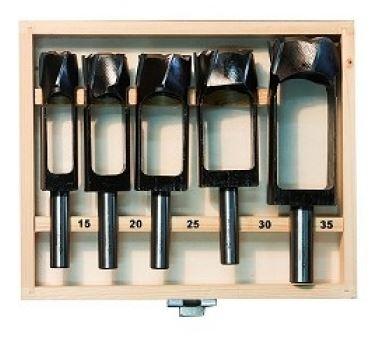 Буры,сверла,долото Интерскол Набор пробковых сверл (5 шт.) - 15,20,25,30,35 мм 0309 063