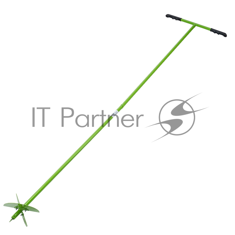 Бур СИБРТЕХ 64399 садовый 1110мм с удлинителем 1000мм сменные ножи d 150мм d 200мм россия