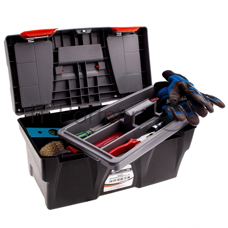 Ящик STELS 90705 для инструмента 500х260х260мм 20'' пластик