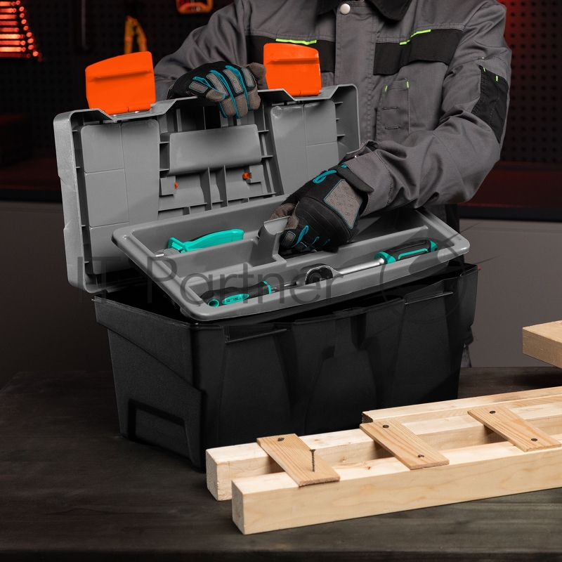 Ящик STELS 90705 для инструмента 500х260х260мм 20'' пластик