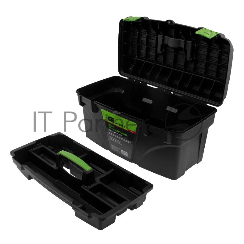 Ящик СИБРТЕХ 90806 для инструмента 290х530х275мм пластик