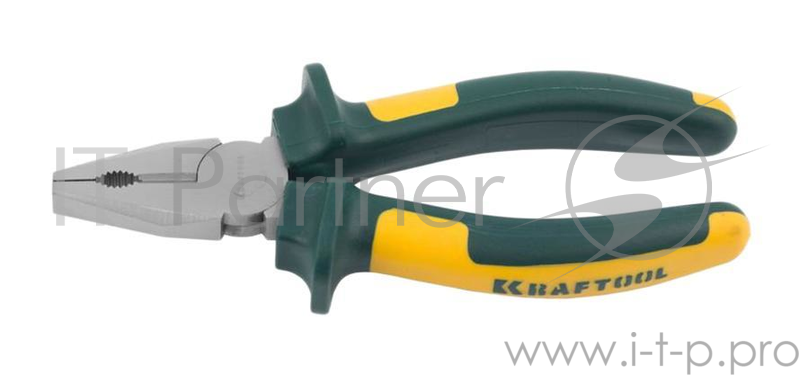 Плоскогубцы KRAFTOOL 22011-1-20 kraft-max комб cr-mo шарнир. соед. с повыш износост 200мм