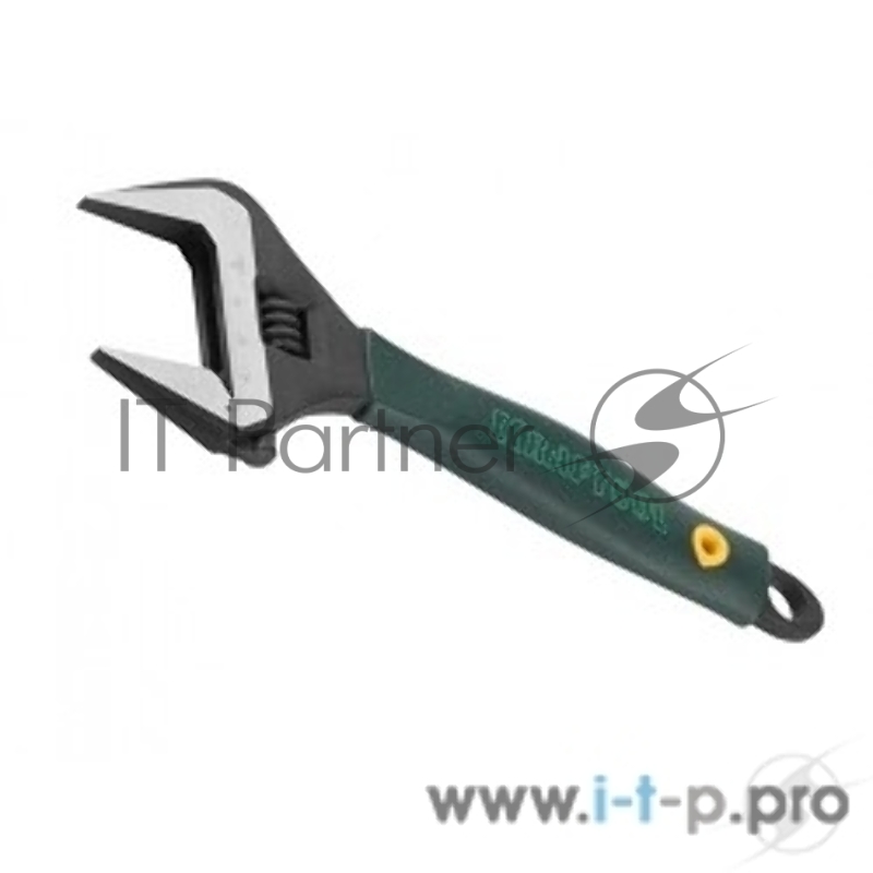 Ручной инструмент KRAFTOOL 27258-20 Ключ разводной { Cr-V,фосфатир,эргоном рукоятка из эластомера,увелич зев,угол наклона губок 15град,200мм/8