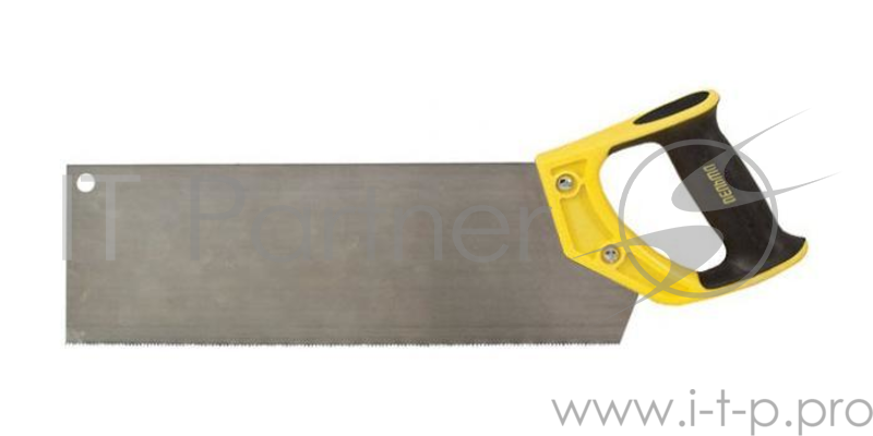 Ножовка FIT 41280 обушковая профи прорезиненная ручка шаг 2мм 350мм