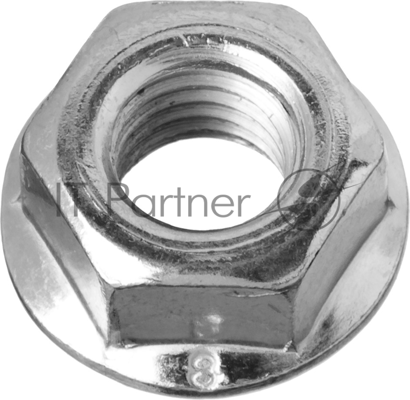 Гайка ЗУБР DIN 6923 с фланцем M10 5 кг кл. пр. 8 оцинкованная