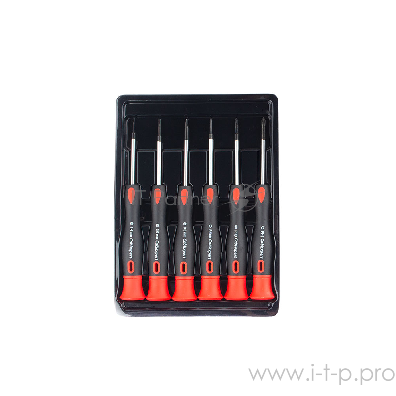 Набор мини-отверток Cablexpert TK-SD-116 (6 предметов)