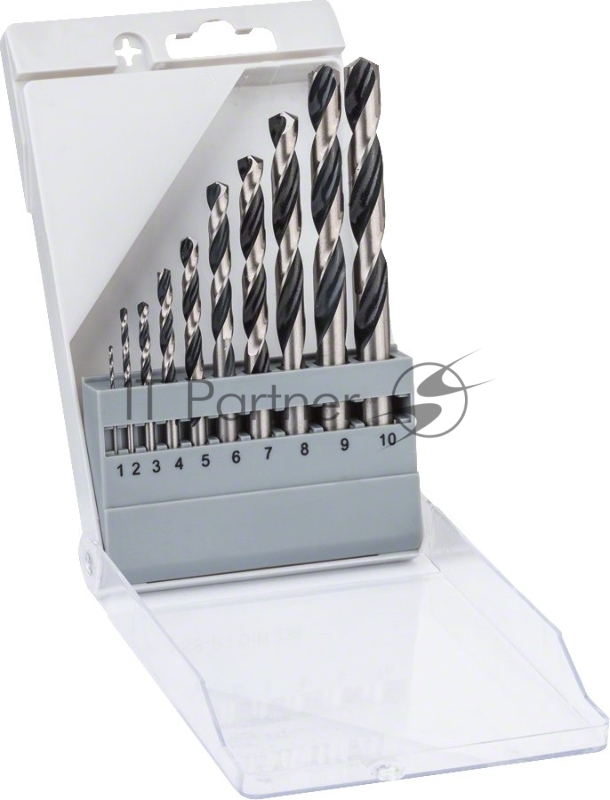 Bosch Bosch 2608577348 Набор Сверл HSS PointTeQ 10шт D1-10