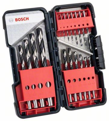 Bosch Bosch 2608577350 Набор Сверл HSS PointTeQ 18шт ToughBox D1-10