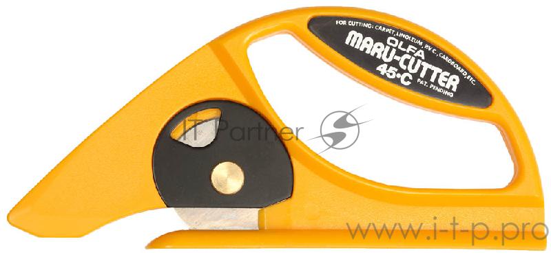 Нож для линолеума OLFA OL-45-C черный пластик