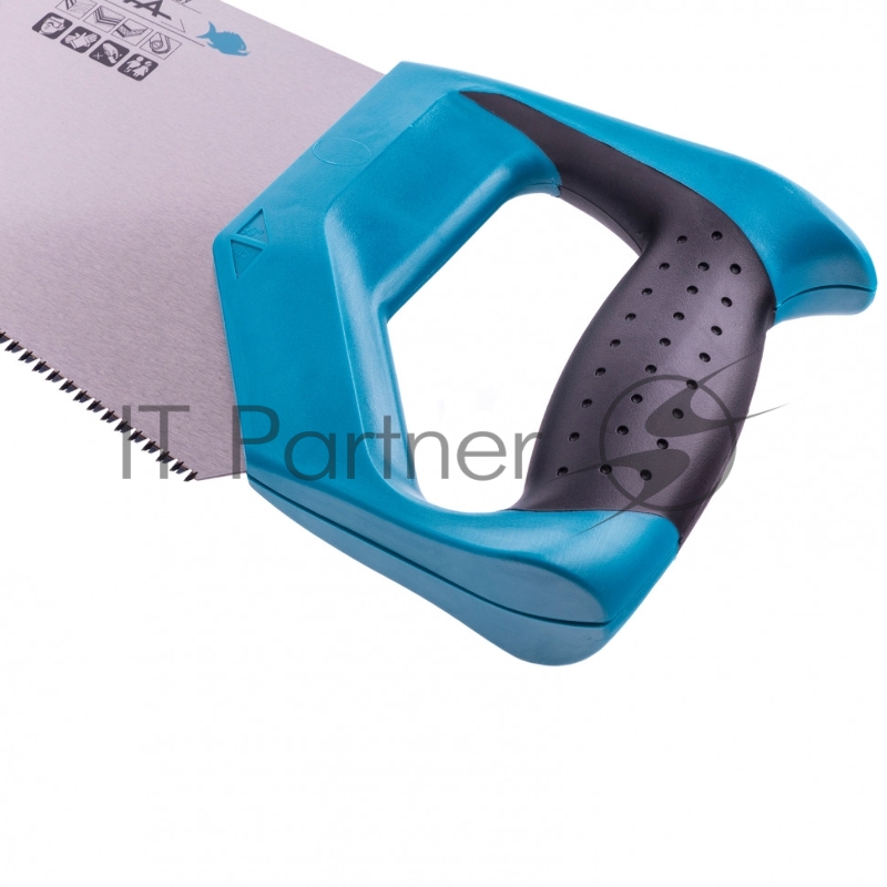 Ножовка GROSS 24104 по дереву piranha 500мм 11-12 tpi зуб - 3d каленый зуб 2-х комп. рук-ка