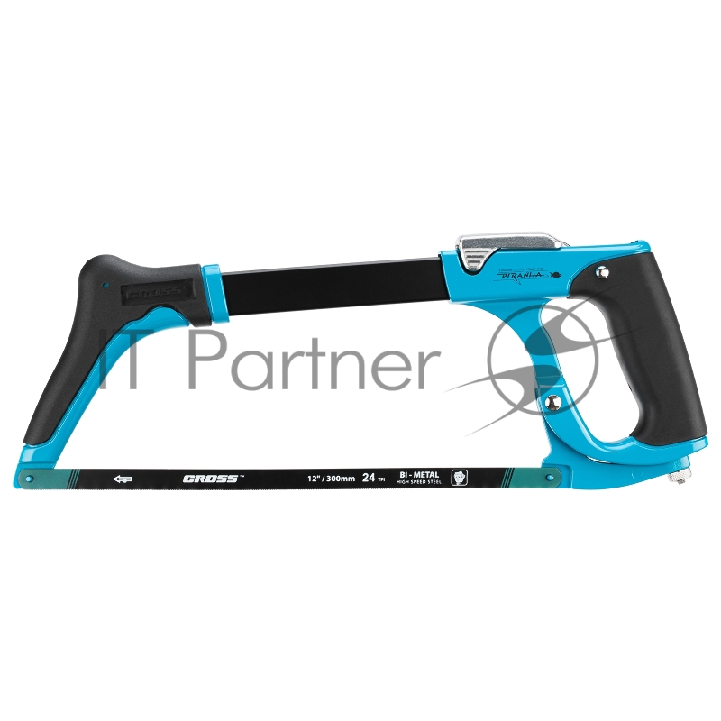 Ножовка GROSS 77604 по металлу piranha 300мм рычажный механизм натяжения полотна