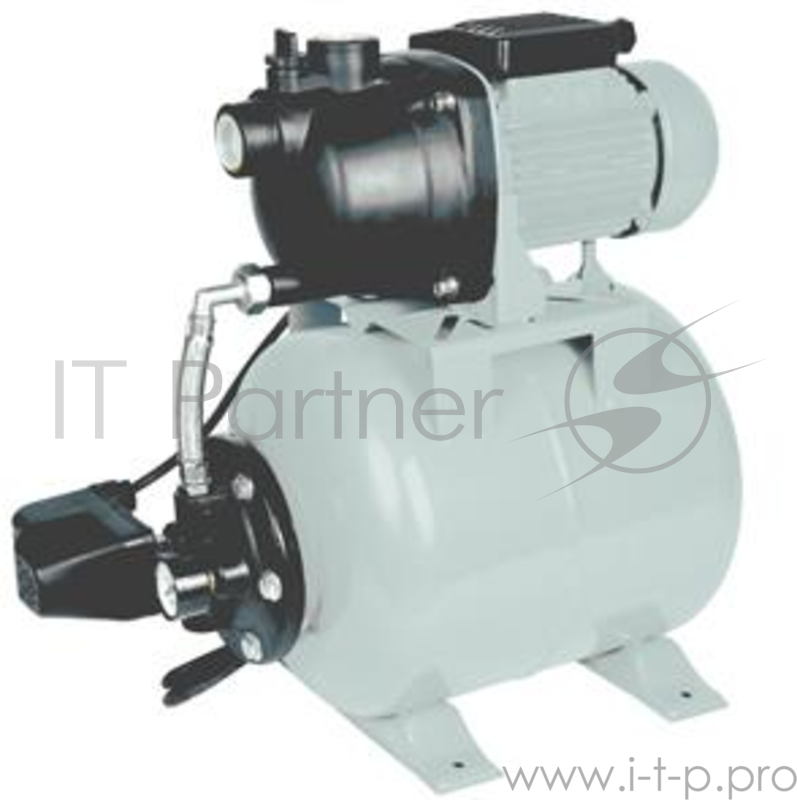 Насосная станция СТАВР НС-600/20 (600Вт, 220В, 50Гц, производ. 50л/мин, напор 35м, давление 1,4-3,2 атм, глубина всасывания 8м, мембранный бак 20л, размер пропускаемых частиц до 5мм, Ф входного/выходного патрубков 1