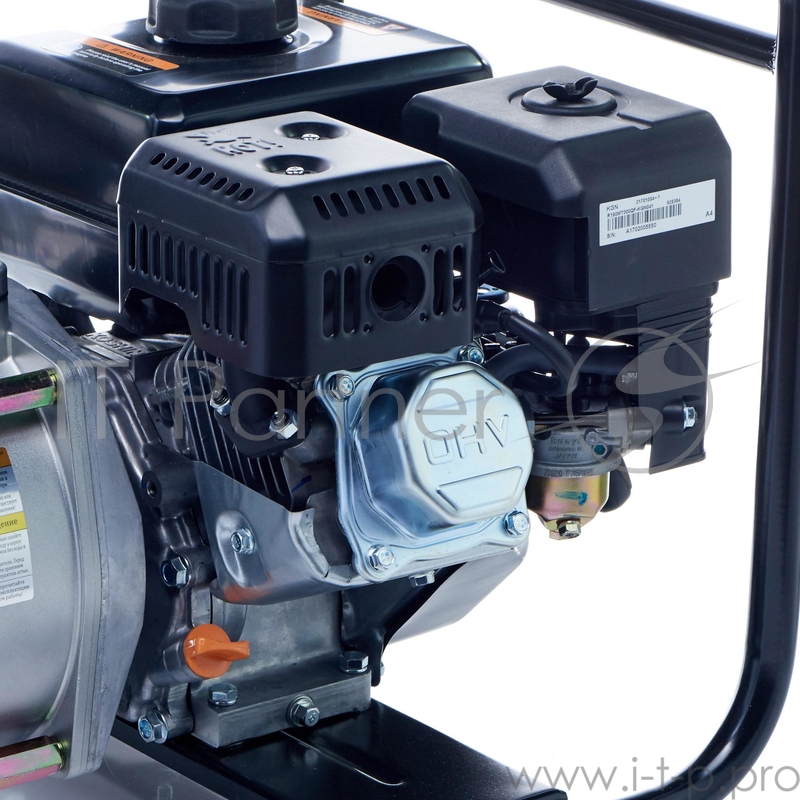 Мотопомпа KOSHIN STV-80X для средне-загрязненной воды. 4.2 лс. 54 куб м/час. частицы 9 мм