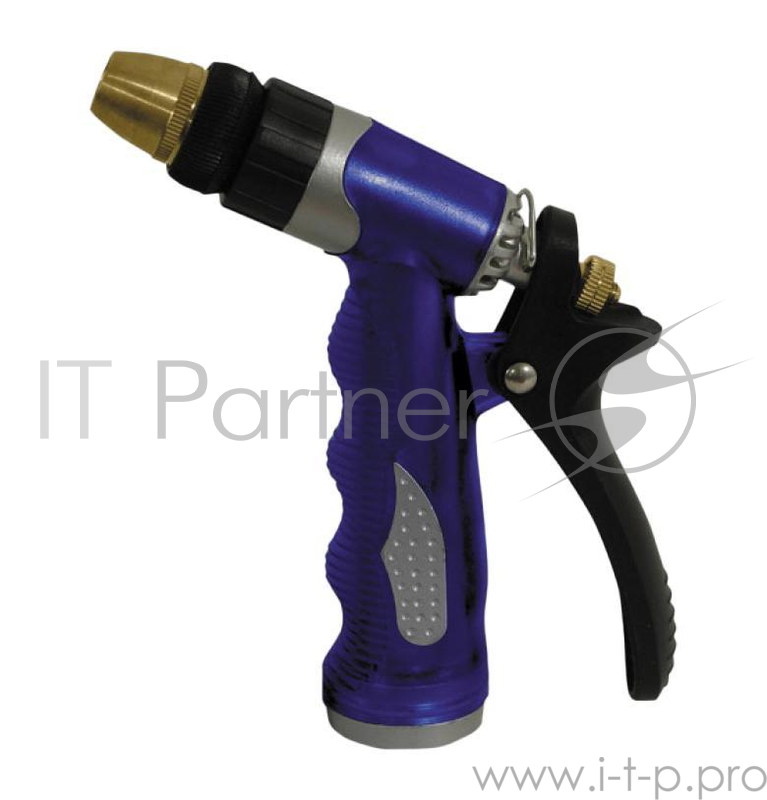 Пистолет FIT 77301 для полива 2 функции синий профи