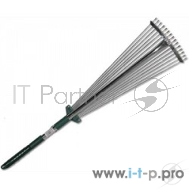 Грабли веерные RACO регулир. с ручк. 0,79-1,24 м, 15 кругл. зубц., гальв. покр., 175-550мм 4231-53/744