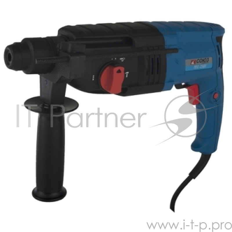 Перфораторы СОЮЗ ПЕС-2585 Перфоратор СОЮЗ, SDS+, 850Вт, 3 режима, 4850 уд/мин, 1200об/мин, 3,2Дж, кейс ПЕС-2585