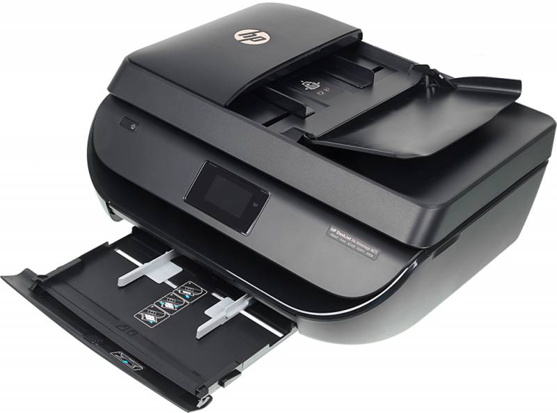 МФУ HP Deskjet Ink Advantage 4675, 4-цветный струйный принтер/сканер/копир/факс, A4, 20 (16 цв) стр/мин, 4800x1200 dpi, 64 Мб, ADF, дуплекс, подача: 100 лист., вывод: 25 лист., USB, Wi-Fi, печать фотографий, ЖК-панель (замена B4L10C IA4645)