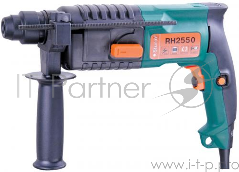 Перфораторы Sturm RH2550 Перфоратор Sturm, 600 Вт, 2 режима, 0-3900 уд/мин, 0-850 об/мин, рег. оборотов RH2550
