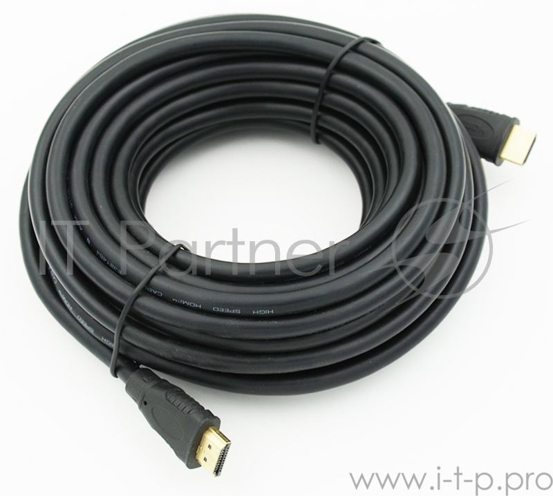 Кабель аудио-видео HDMI (m)/HDMI (m) 10м. черный