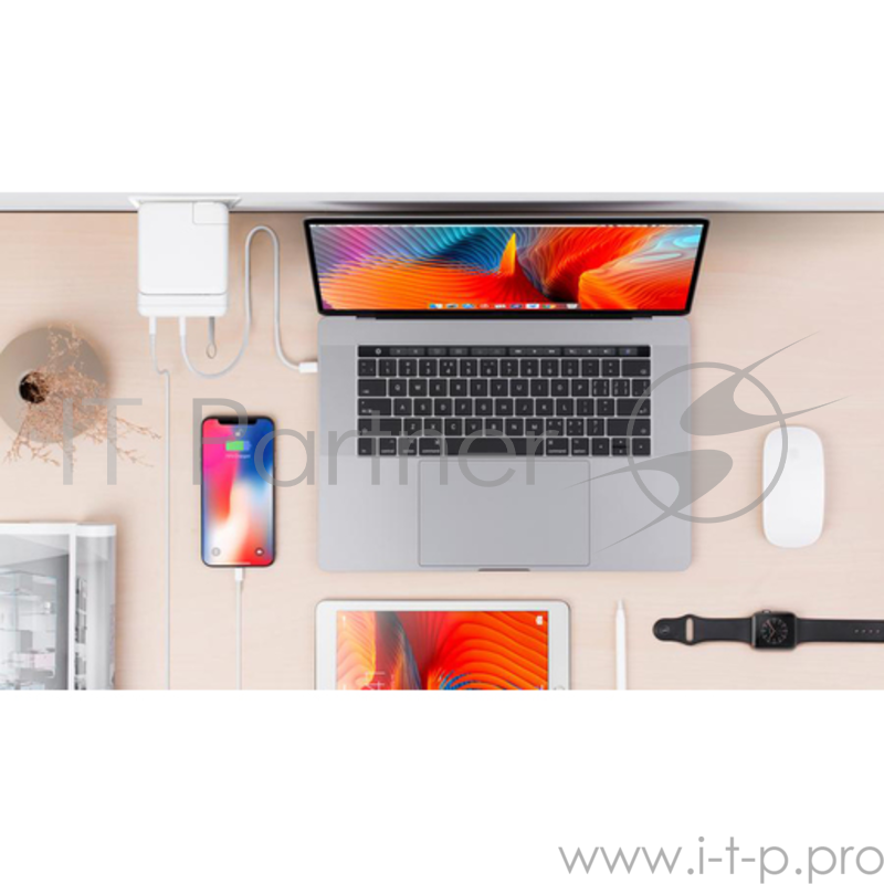 Дополнительный зарядный адаптер Hyper HyperDrive USB-C Hub для блока питания 13