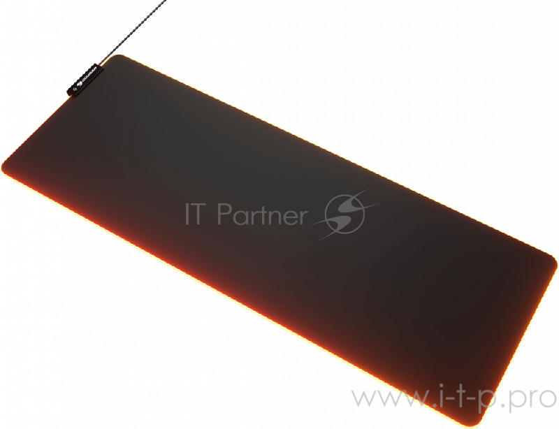 Cougar NEON X Игровой коврик для мыши (черный, RGB подсветка, USB 2.0, 800 x 300 x 4 мм, резина, ткань)