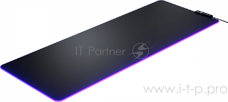 Cougar NEON X Игровой коврик для мыши (черный, RGB подсветка, USB 2.0, 800 x 300 x 4 мм, резина, ткань)