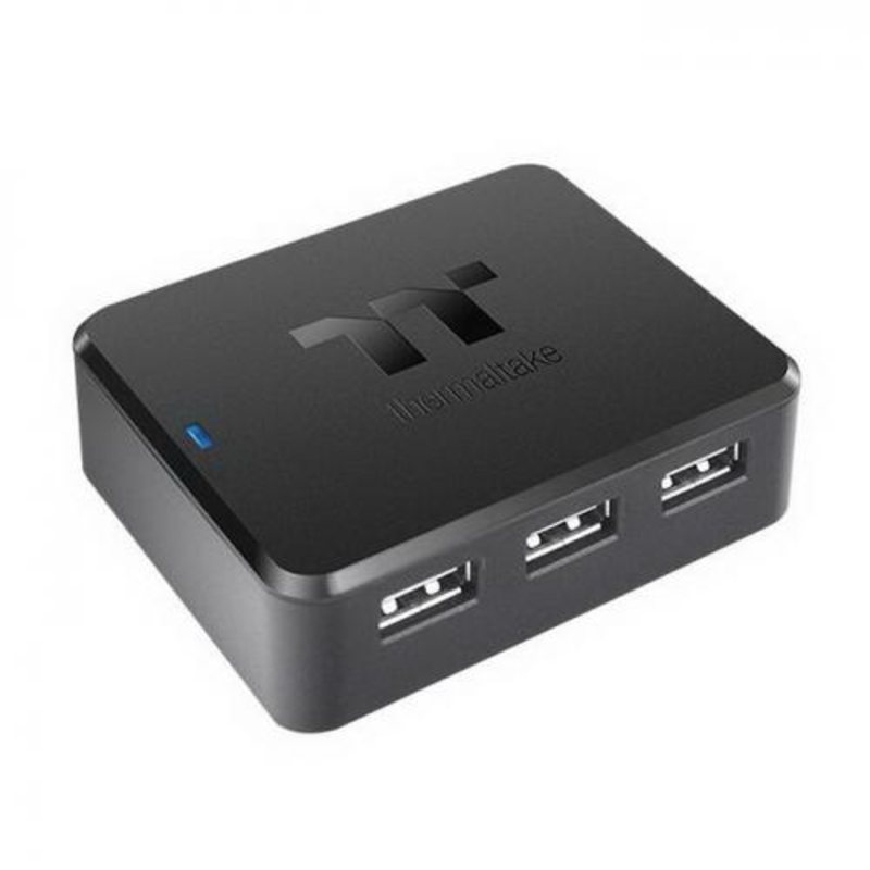 Концентратор USB TT Premium H200 PS-ACC-IU2H00R-1 /Internal USB Hub/USB2.0 9pin ? 3+ USB2.0 Type A ? 3/Magnetic Mounting/Blue LED {60}