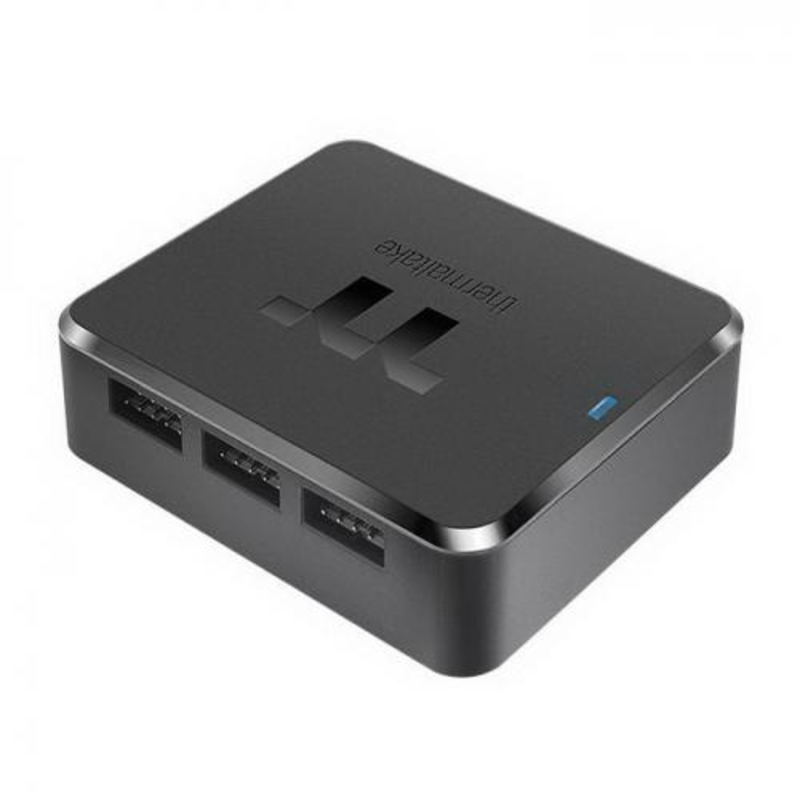 Концентратор USB TT Premium H200 PS-ACC-IU2H00R-1 /Internal USB Hub/USB2.0 9pin ? 3+ USB2.0 Type A ? 3/Magnetic Mounting/Blue LED {60}