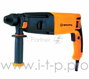 Перфоратор ВИХРЬ П-1000к Перфоратор SDS-plus 72/3/7 { 1000 Вт, сталь, бетон, дерево 13мм/30мм/40мм, 1100 об/мин, 5 дж, вес 3,4 кг }